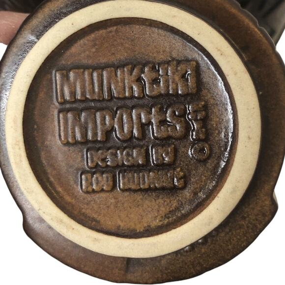 Munktiki Maori Stacker Mugs Cups Set 3 Ceramic Man Cave Tiki Bar - Picture 16 of 16